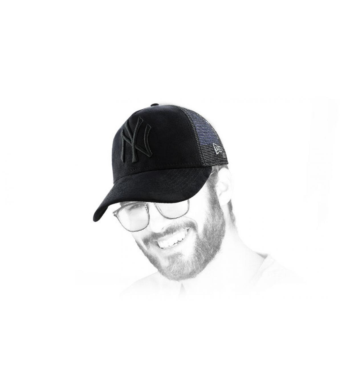 Schwarze Nubuck NY Trucker Nubuck Trucker NY schwarz Schwarze Nubuck NY Trucker Nubuck Trucker NY schwarz